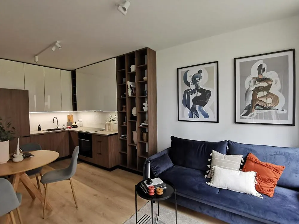 New Apartment Wroclaw Garage & Self Check In 24H Apartament Taras Miedziana Polska